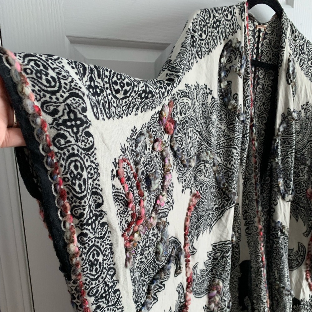 Free People Boho poncho